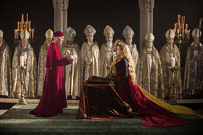 "Limited series are fluid and creative to write because<br />you’re not bound by a rigid format," says<br /><em>The White Princess</em> writer Emma Frost.