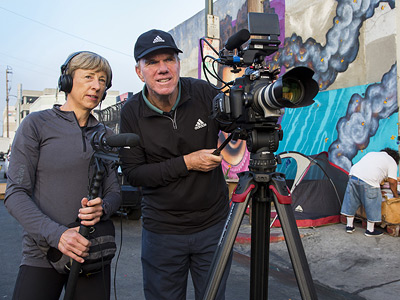 <i>Skid Row</i> Marathon filmmakers Mark & Gabi Hayes