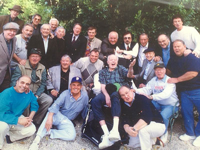 McCormick celebrates a birthday with the author<br/>and his many friends